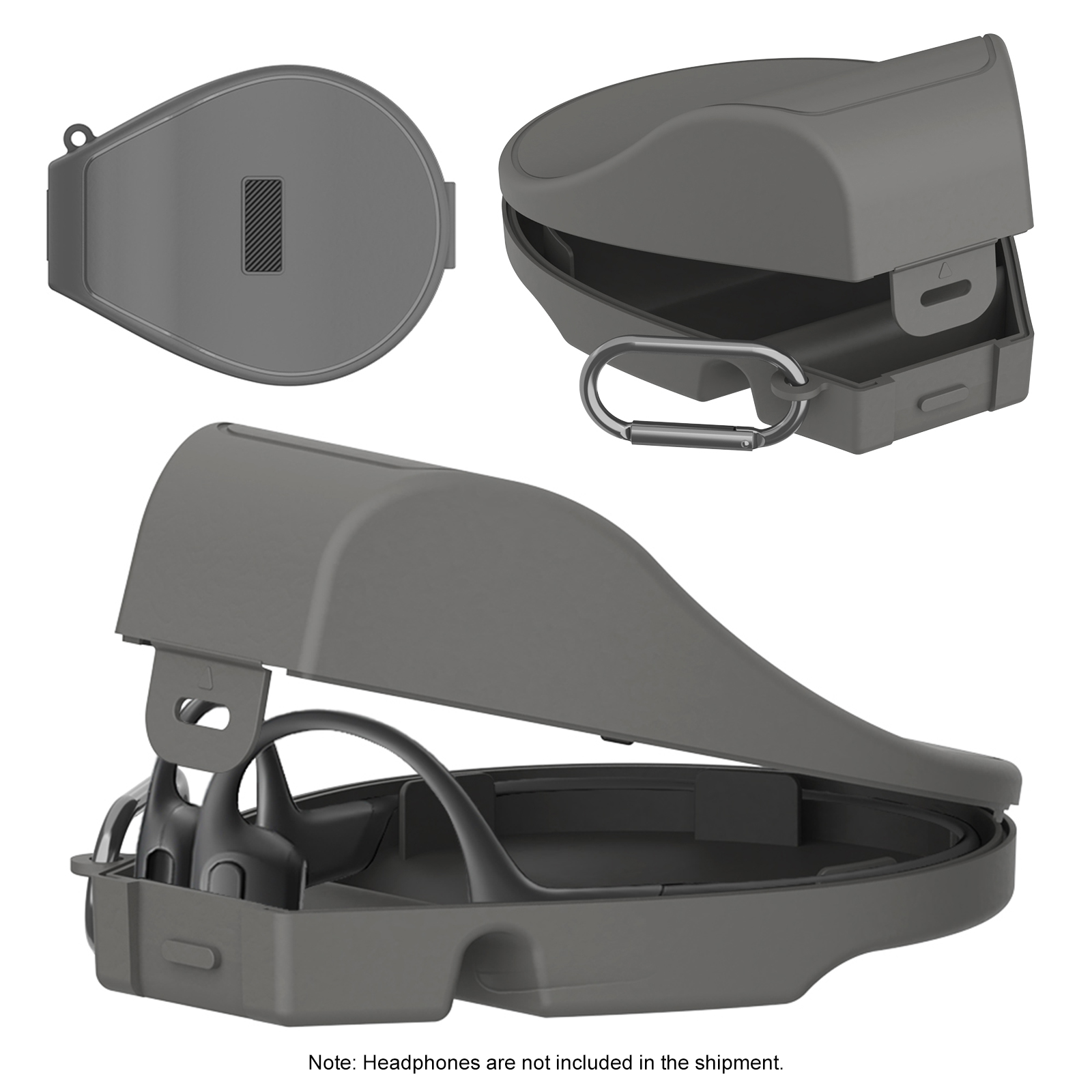Bone Conduction Running Headphones - Жесткий чехол для наушников Shokz Run