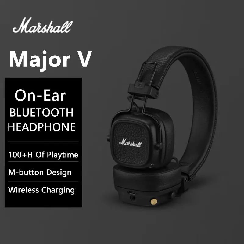 Sleep Mask Headphones Bluetooth - Беспроводные Bluetooth-наушники Marshall Major V с