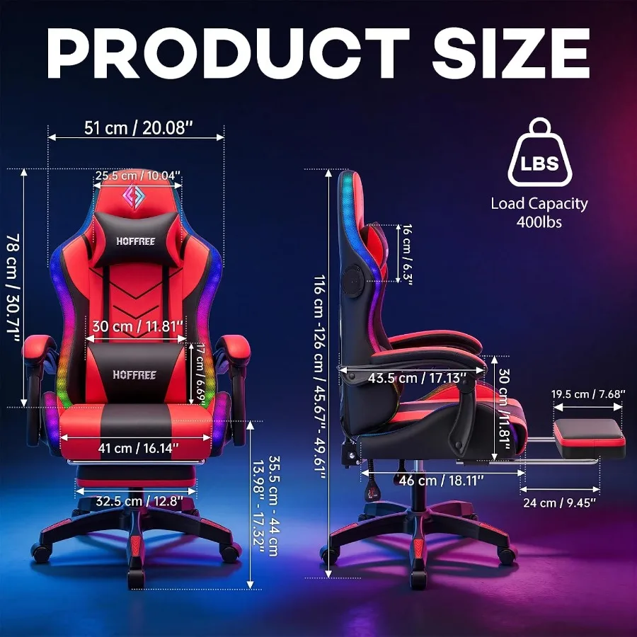 Игровое кресло RGB со встроенн – обзор и цена Speakers