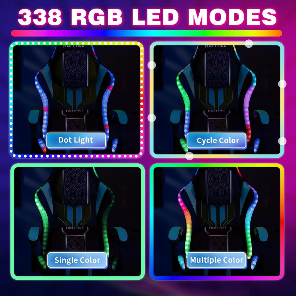 Игровое кресло с LED-подсветко – обзор и цена Speakers