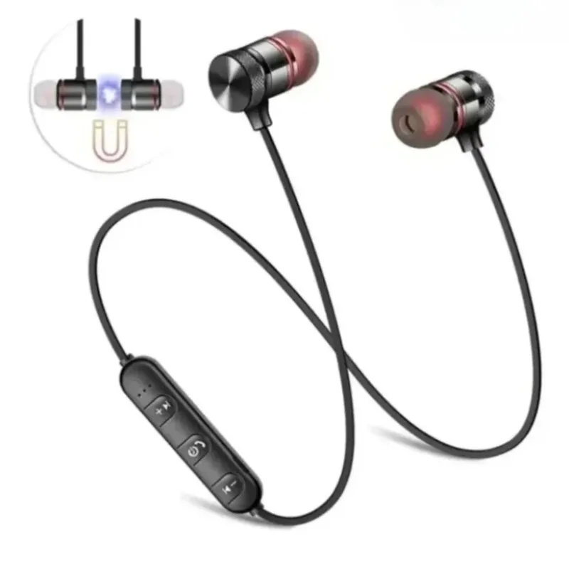 1-4 шт. Bluetooth-наушники с ш – обзор и цена Magnetic Neckband Sports Earphones