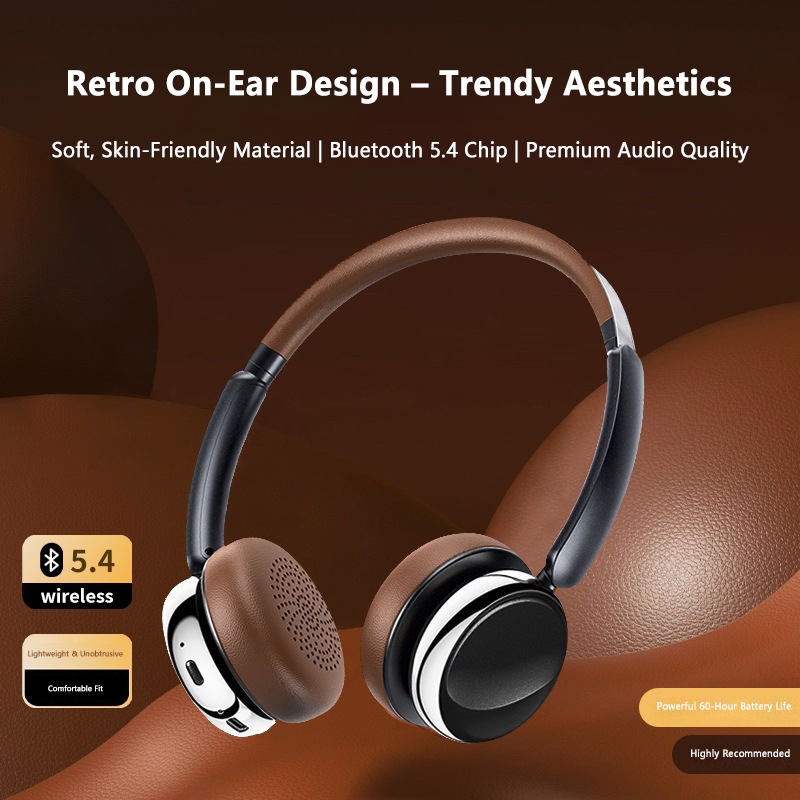 Ретро беспроводные Bluetooth-н – обзор и цена Anc Wireless Over Ear Headphones