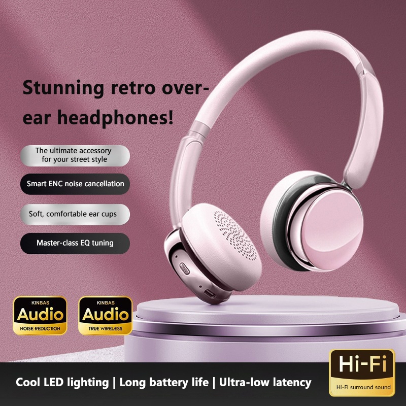Ретро беспроводные Bluetooth-н – обзор и цена Anc Wireless Over Ear Headphones