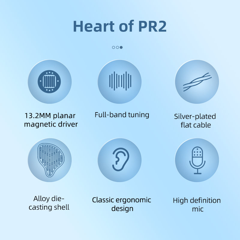 KZ x HBB PR2 Металлические нау – обзор и цена Planar Magnetic Iem Earphones