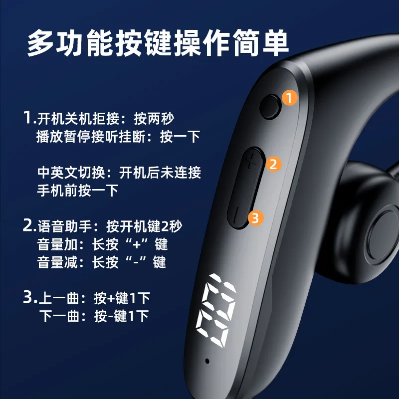 Беспроводные Bluetooth-наушник – обзор и цена Bone Conduction Running Headphones