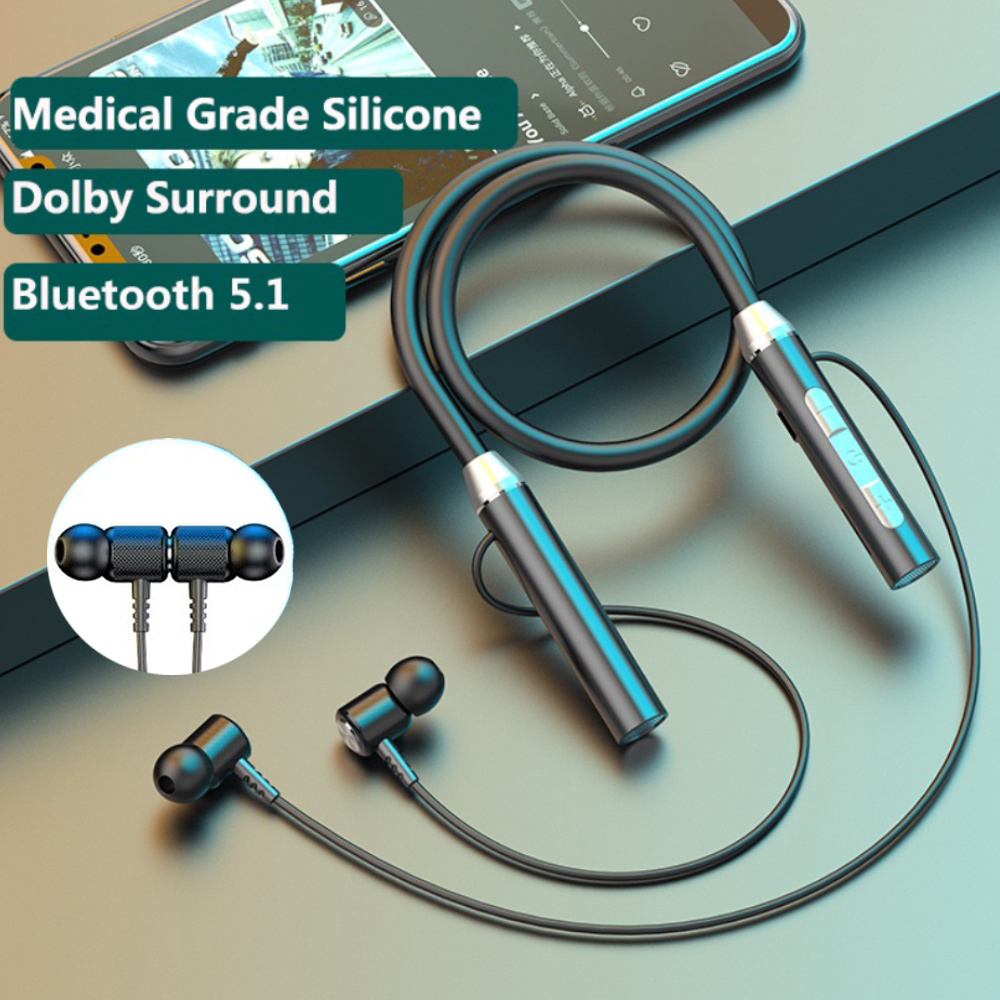 Беспроводные наушники Bluetoot – обзор и цена Magnetic Neckband Sports Earphones