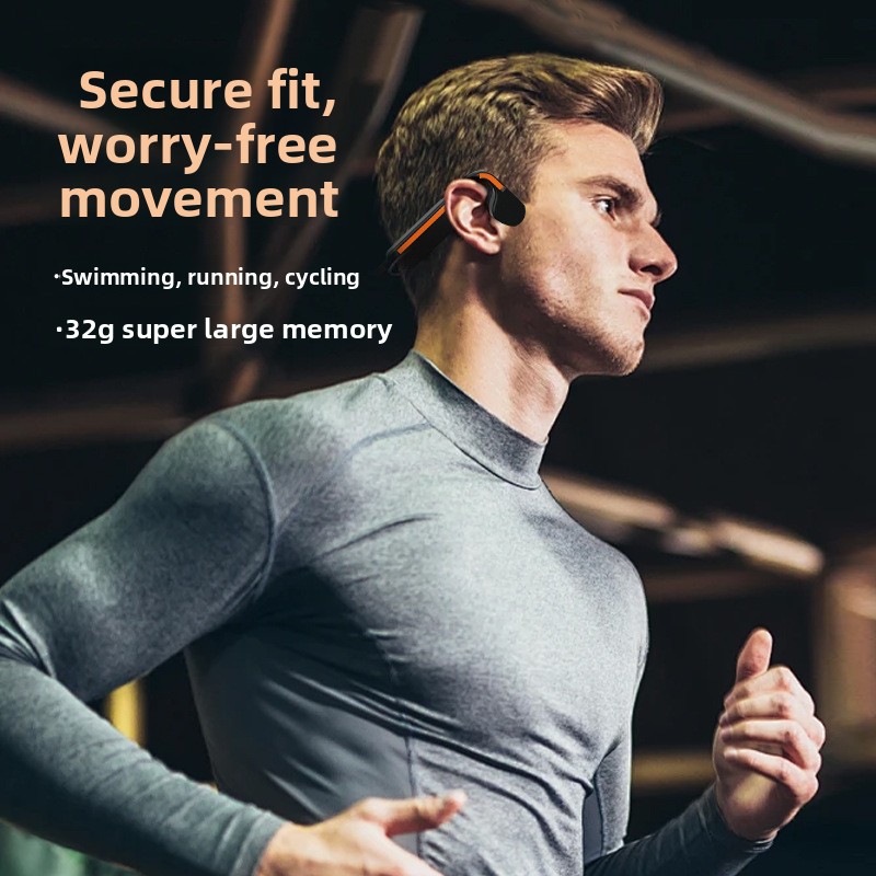 Беспроводные спортивные наушни – обзор и цена Bone Conduction Running Headphones